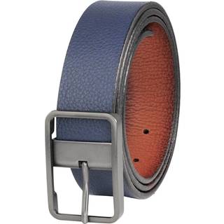 Lindenmann Herren Wendegürtel blau Glattleder