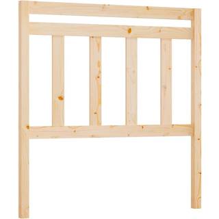 sengegærde 81x4x100 cm massivt fyrretræ