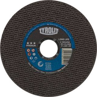 Skæreskive Premium 41F ø115×1,0 A60S-BFP