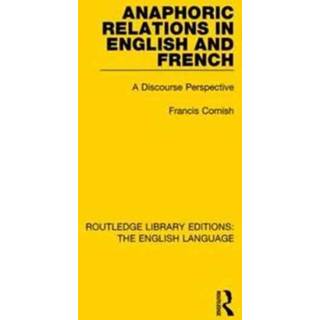 Anaphoric Relations in English and French