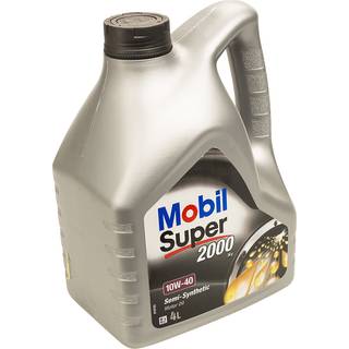 Mobil Super 2000 X1 10W40 semisyntetisk olie, 4 L