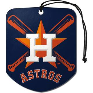 Houston Astros Air Freshener Shield Design 2 Pack