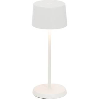 Olivia micro batterilampe / bordlampe, hvid