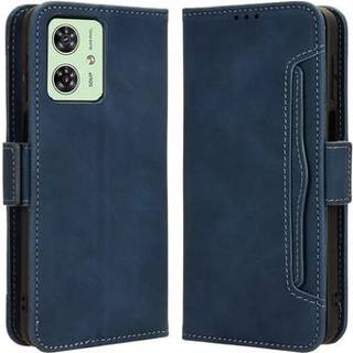 Motorola Moto G54 Pung Cover med Kortholder - Blå
