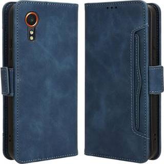Samsung Galaxy X7 Pung Cover med Kortholder - Blå