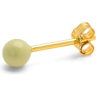 Color Ball Ørering - Silk Light Green - M