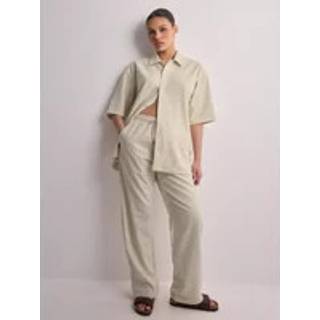 Woodbird - Beige - WBIvo Plisse Pant - Small
