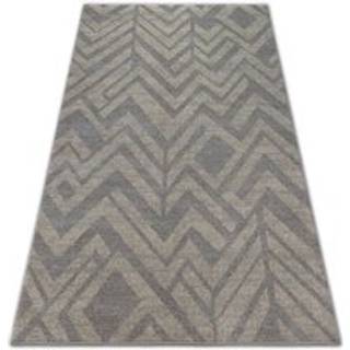 Tæppe SOFT 8028 ETNO SILDEBEN brun / beige 180x270 cm