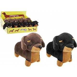 Dachshund pølsehund 19 cm (brun eller sort)