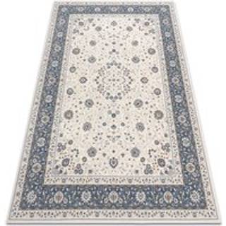 Tæppe NAIN Ramme ornament 7179/51943 beige / marineblå blå 240x340 cm