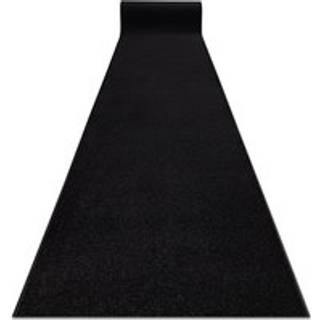 Enkelt fortov KARMEL Glat, enfarvet sort 100x660 cm