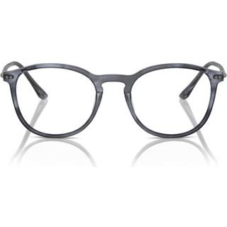 Giorgio Armani Mand AR7125 5986 Optiske stel Acetat Blå Transparent Pantos Normal