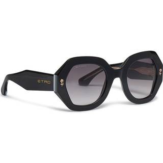 ETRO Kvinde ETRO 0009/S 807/9O Solbriller Acetat Sort Grå Geometrisk Normal Skygge