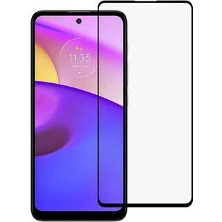 Motorola E30/E40 - Premium Hærdet beskyttelsesglas med komplet dækning