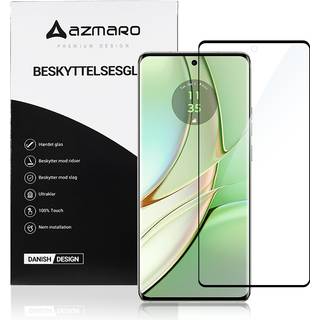 Motorola Edge 40 5G - Azmaro Premium hærdet beskyttelsesglas - Komplet dækning