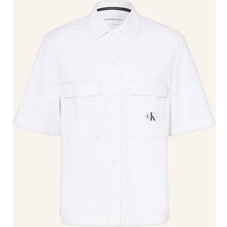 Calvin Klein Jeans Seersucker Shirt White