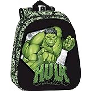 Marvel Avengers Den Fantastiske Hulk 3D Rygsæk 8.5L, Blå/Grøn