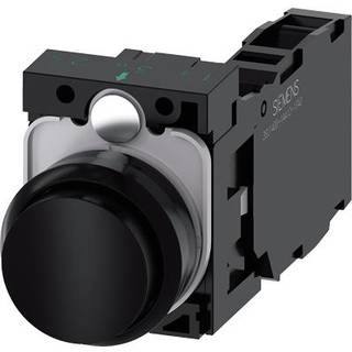 Siemens Trykknap, sort