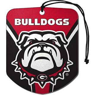Georgia Bulldogs Air Freshener Shield Design 2 Pack