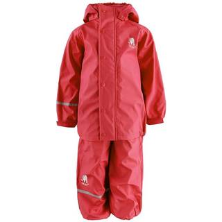 CeLaVi Børne Regnsæt - Red - 80