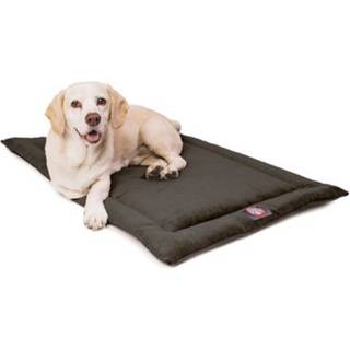 24 """" Villa Storm Gray Crate Dog Bed Mat af majestætiske kæledyrsprodukter