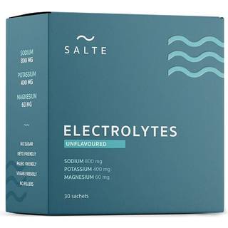 SALTE Elektrolytter, Naturel, 30 doseringsposer