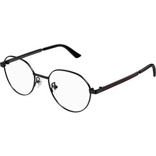 Gucci Mand Gucci GG1607OK 001 Optiske stel Titanium Sort Transparent Rund