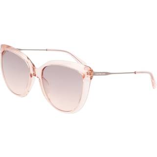 Calvin Klein Kvinde CKJ22602S 671 Solbriller Plast Rosa Rosa Cat Eye Normal Skygge
