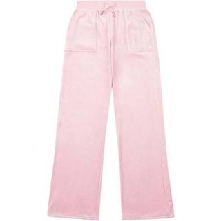 Juicy Couture Juicy Couture Dark Pink Tonal Wide Leg Trousers