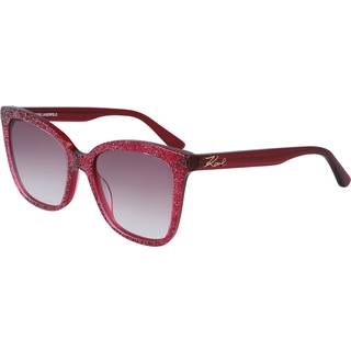 Karl Lagerfeld Kvinde KL988S 133 Solbriller Acetat Rød Violet Firkantet Skygge