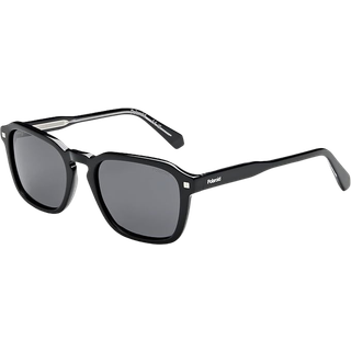 Polaroid Unisex PLD 4156/S/X 807/M9 Solbriller Acetat Sort Grå Firkantet Polariseret