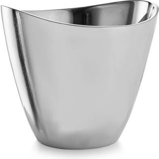 Nambe Vie Champagne Bucket | Vin & champagne k?ler til fester middag k?kkenbar vogn | Isoleret for at holde vin og drikkevarer kolde | Gave til v