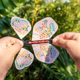 Rex London magiske sommerfugl pink