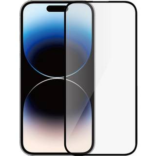 Dacota Platinum iPhone 16/15/14 Pro Tiger Glass 3D skærmbeskytter, sort