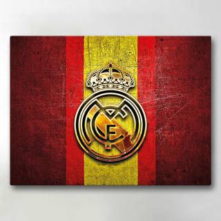 Lærredsbillede / Lærredstryk - Real Madrid - 40x30 cm - Lærred
