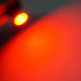 LED-lampe Diode Neo Wedge T4.2 / T4 rød 10-pakning