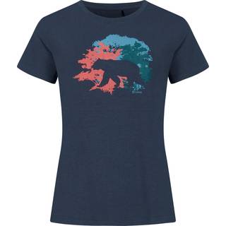 Urberg Women's Bamboo Print Tee Midnight Navy, S