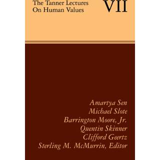 The Tanner Lectures on Human Values