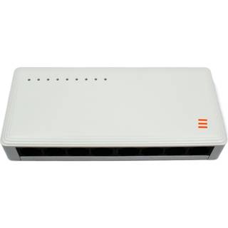 Cepter S2008 8-ports Gigabit netværksswitch ➞ På lager - klar til levering og afhentning