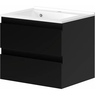 Venedig badmøbel med vask - matsort