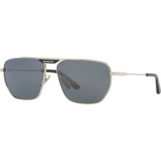 Balenciaga BB0298SA Asian Fit 003 61 Solbriller Mænd Silver - Silver - 61mm