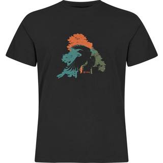Urberg Men's Bamboo Print Tee Black Beauty, L