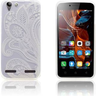 Lenovo K5 mønstret gelécover - Paisleyblomster