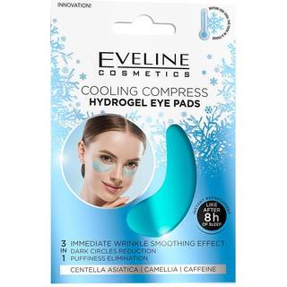 Eveline Cosmetics Hydra Expert Hydro gel øjenmaske med kølende effekt 2 stk. - 2 stk.