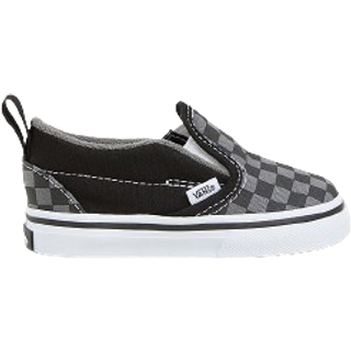 Vans - Toddler Slip-On Shoes (1-4 years), Black/White, Size: 26.5 - White - 26.5