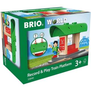 BRIO 33840 Togstation m. Lyd