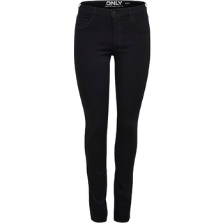 ONLY dame skinny jeans ONLRAIN - Black Denim - M / ''34