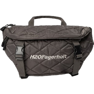 Close Market Bag - Dark Oak Grey - H2O Fagerholt - Grå One Size