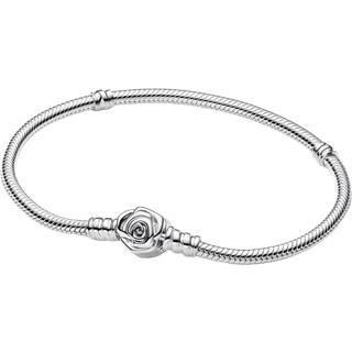 Pandora Armband - Pandora Moments Blühende Rose - 593211C00 - silber