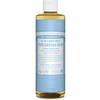 Dr. Bronner 18-In-1 Baby Mild Pure Castile Soap Unscented 475 ml